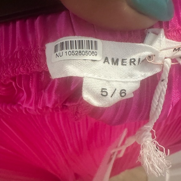 Good American Always Fits High Waist Plissé Fuchsia Pants  Sz 5/6 NWT 2x/3X - Picture 10 of 12
